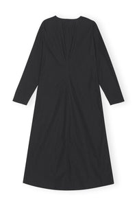 Robe longue en coton - Black