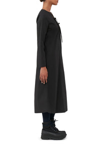 Robe longue en coton - Black