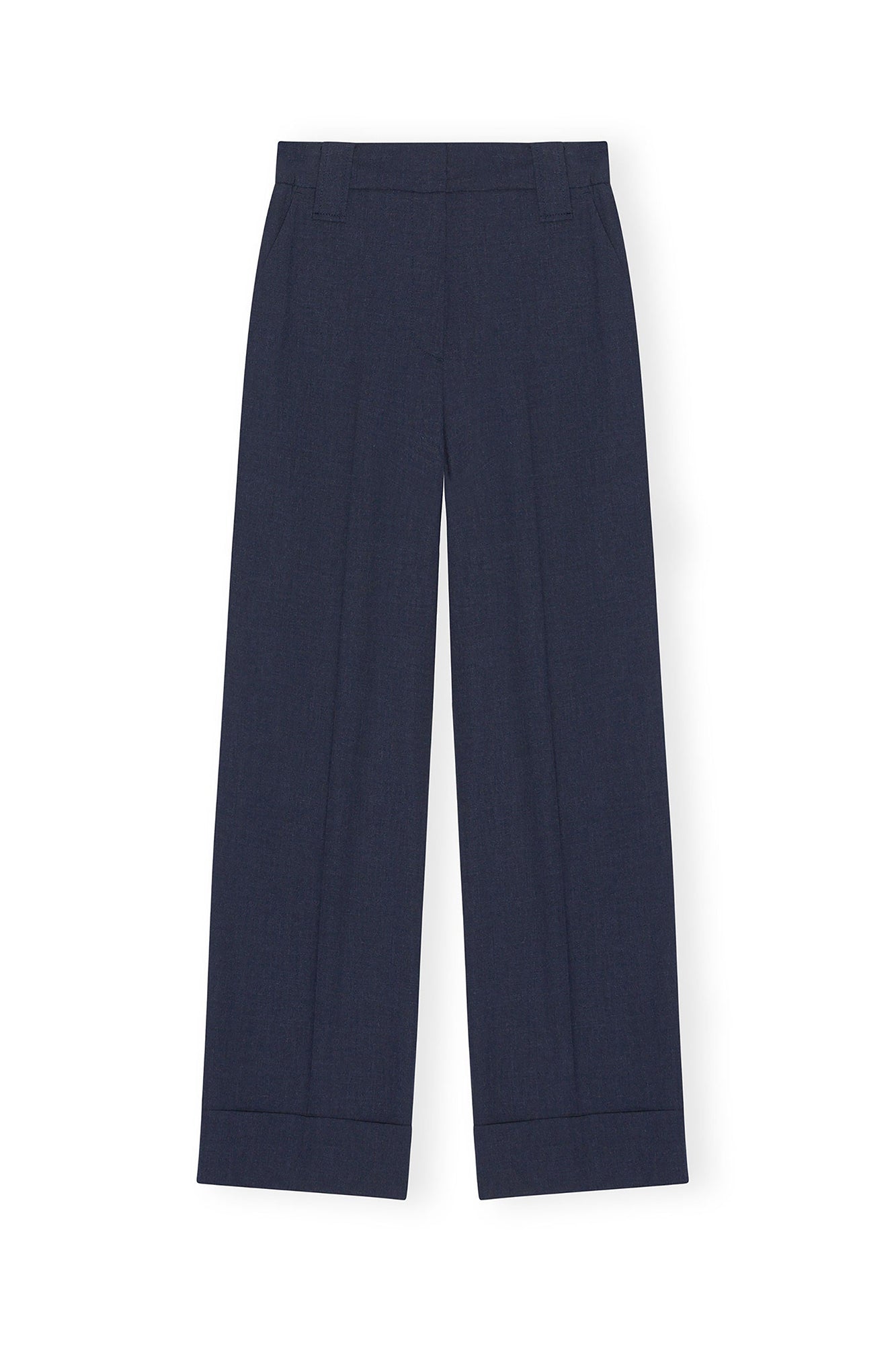Pantalon taille haute drapé - Sky Captain