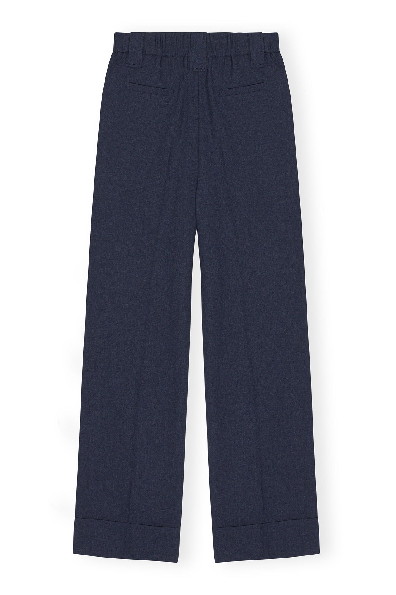 Pantalon taille haute drapé - Sky Captain