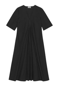Cotton maxi dress - Black