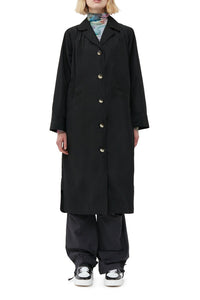Manteau long Summer boutonné - Black