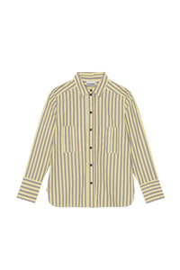 Chemise à rayures en coton - Frost Gray