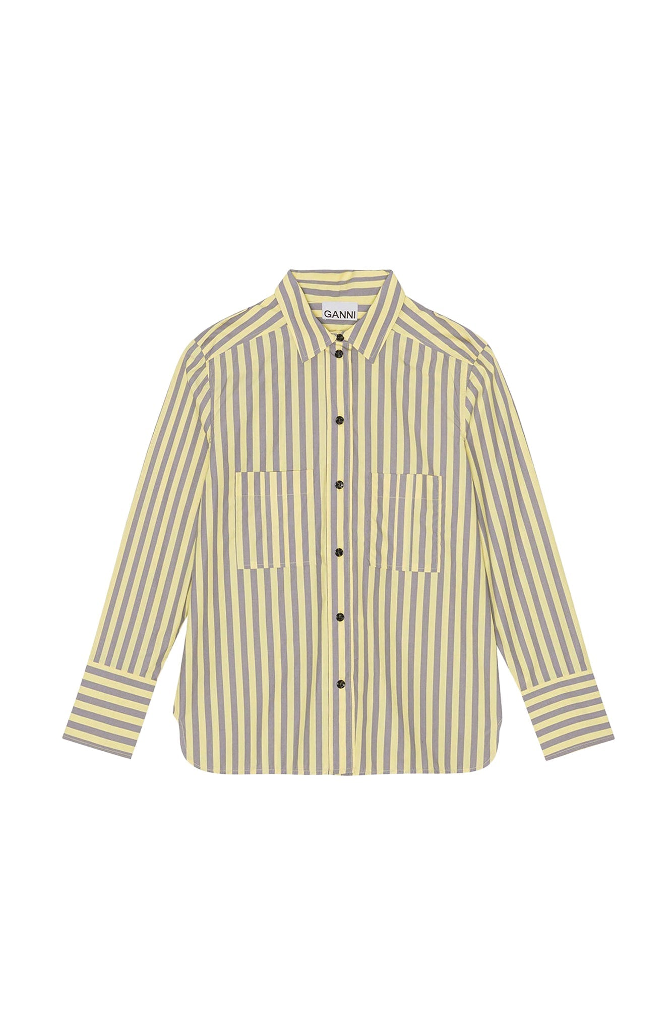 Chemise à rayures en coton - Frost Gray