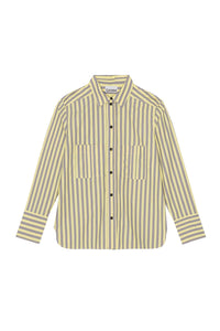 Cotton striped shirt - Frost Gray