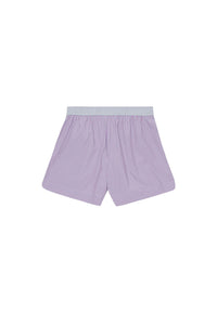 Short élastique à rayures en coton - Forever Blue