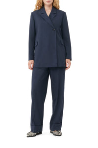 Blazer long croisé - Sky Captain
