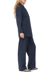 Blazer long croisé - Sky Captain