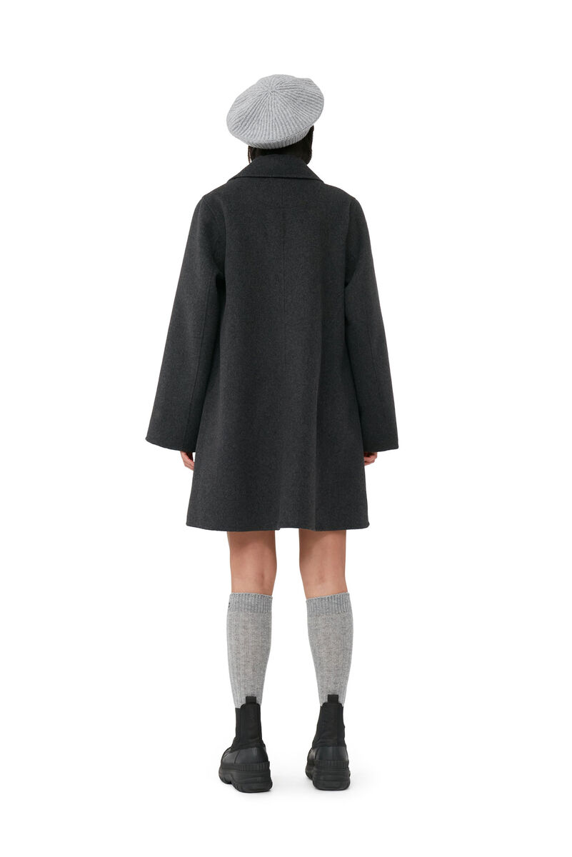 Veste midi en laine - Phantom