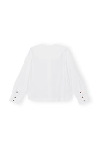 Chemise à double col - Bright White