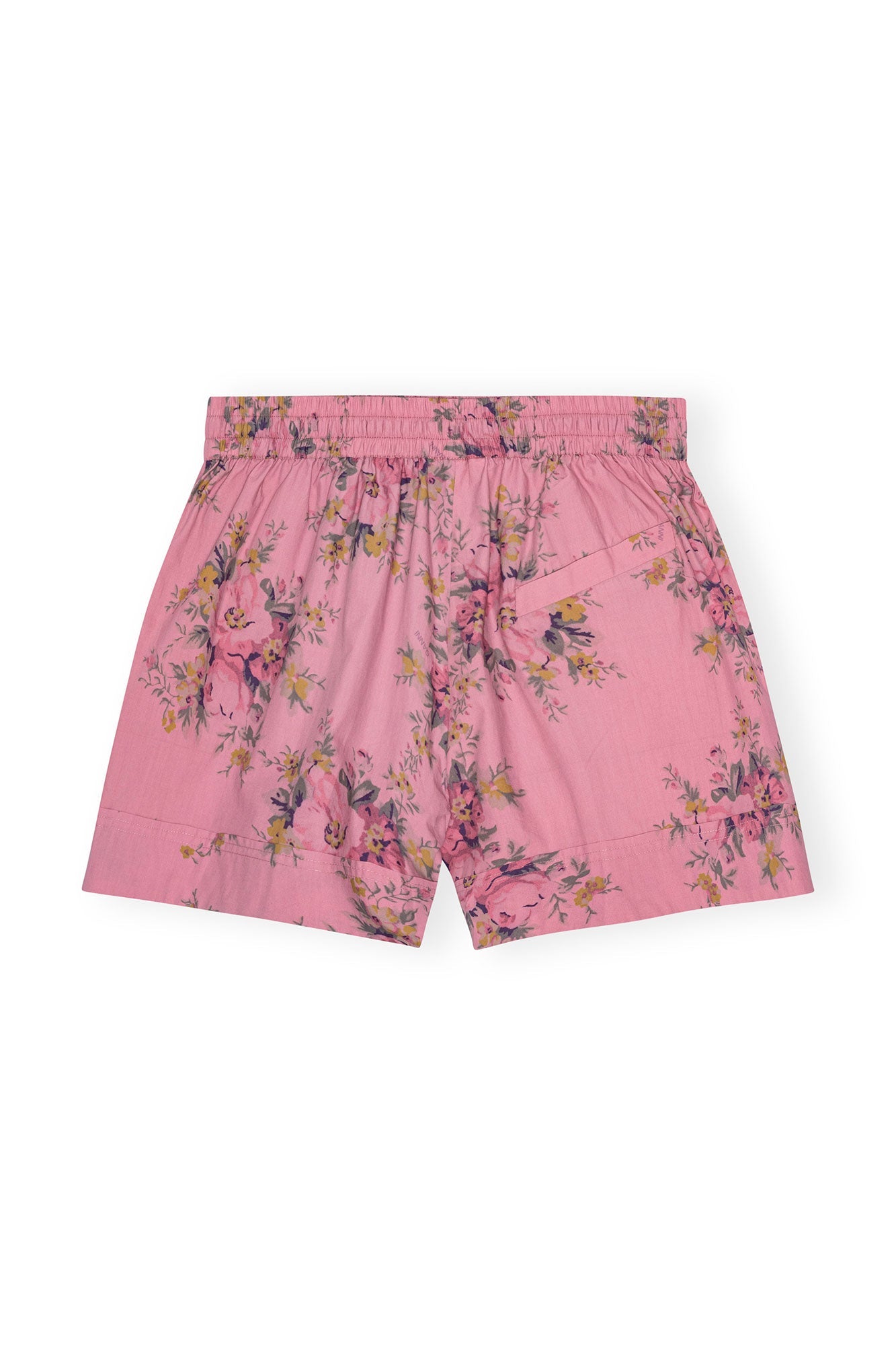 Short élastique en coton imprimé - Orchid Smoke
