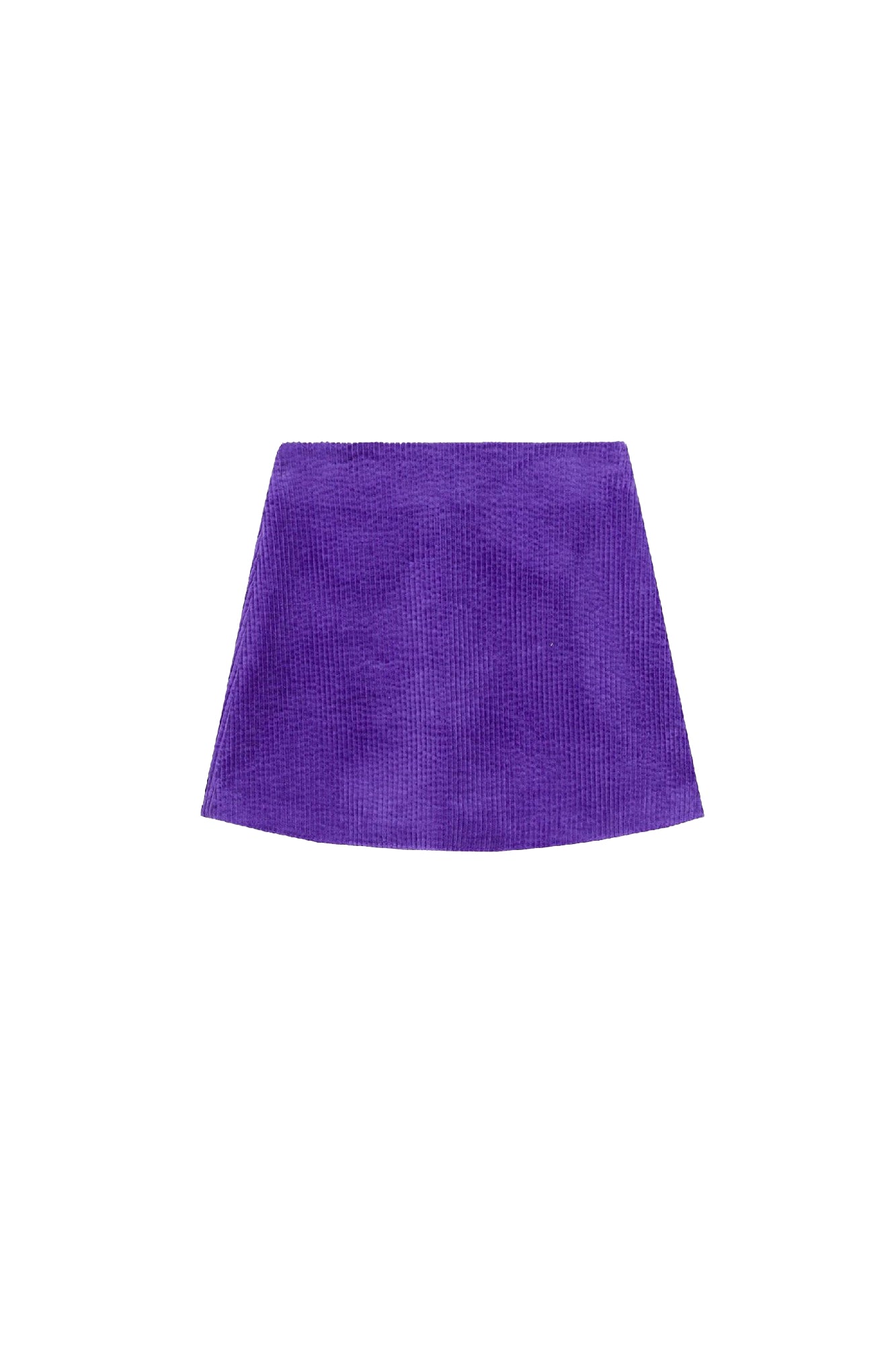 Short corduroy skirt - Simply Purple