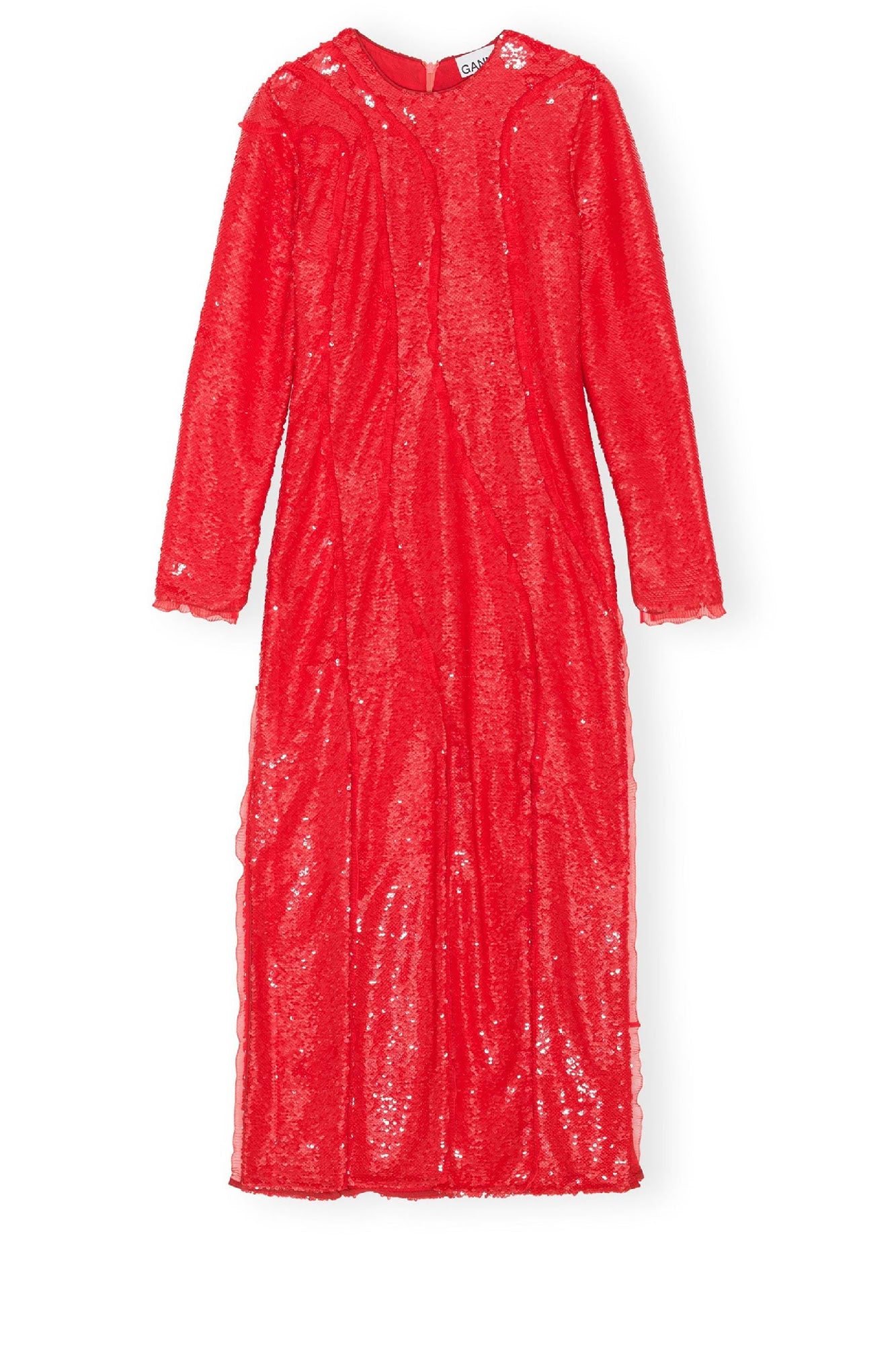 Robe longue en sequins - Fiery Red