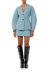 Wool blazer - Heather