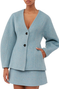 Wool blazer - Heather