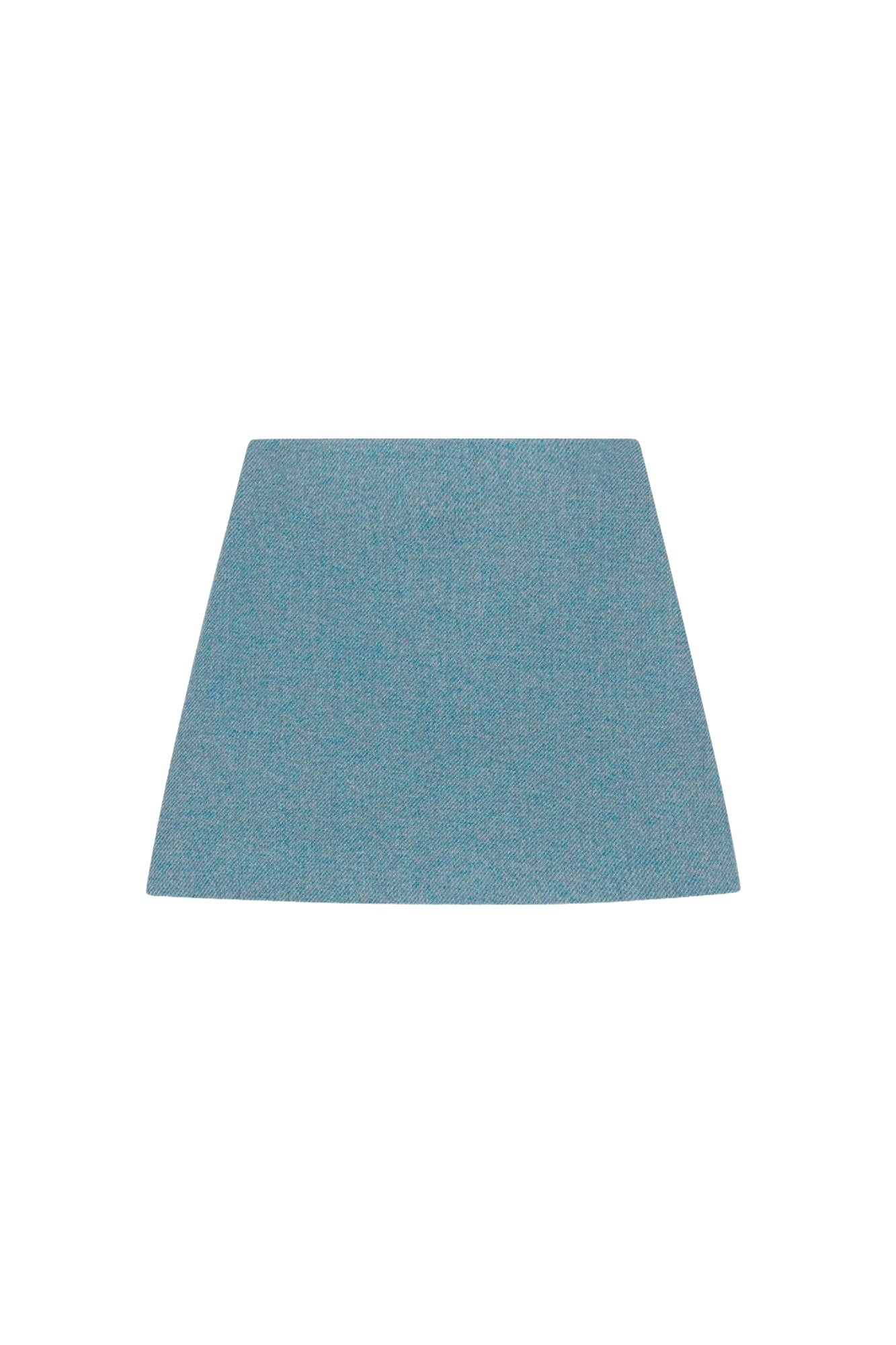 Short wool skirt - Heather