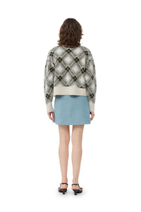 Jupe courte en laine - Heather