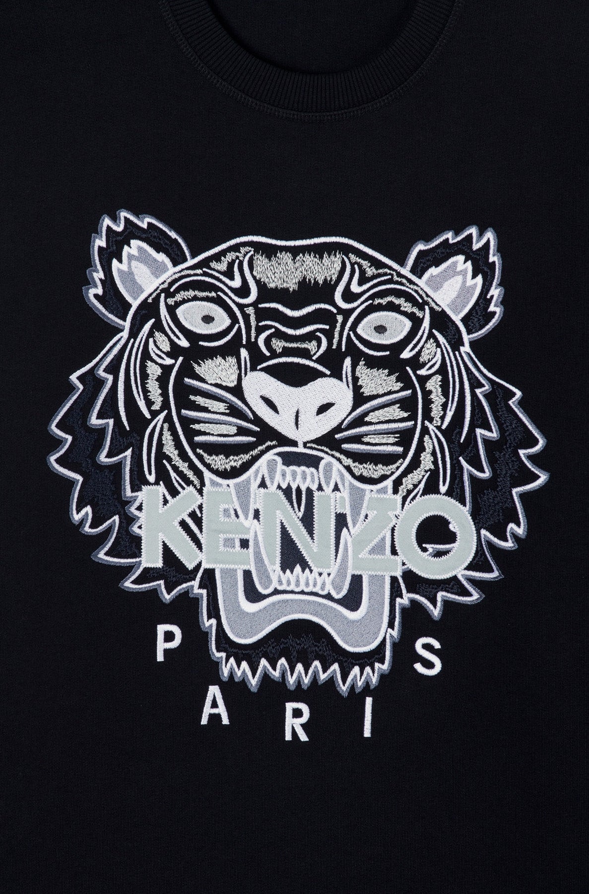 Sweatshirt Tiger - Black