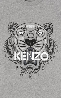 Tiger T-shirt - Dove Grey