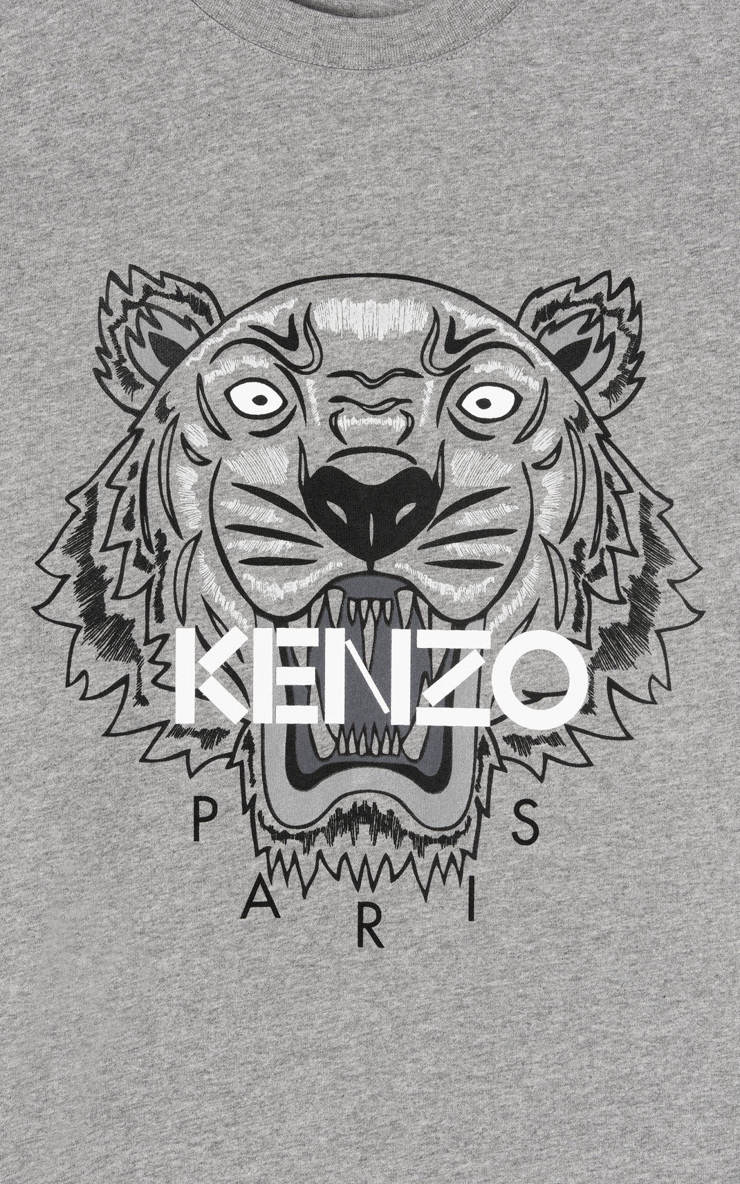 Tiger T-shirt - Dove Grey