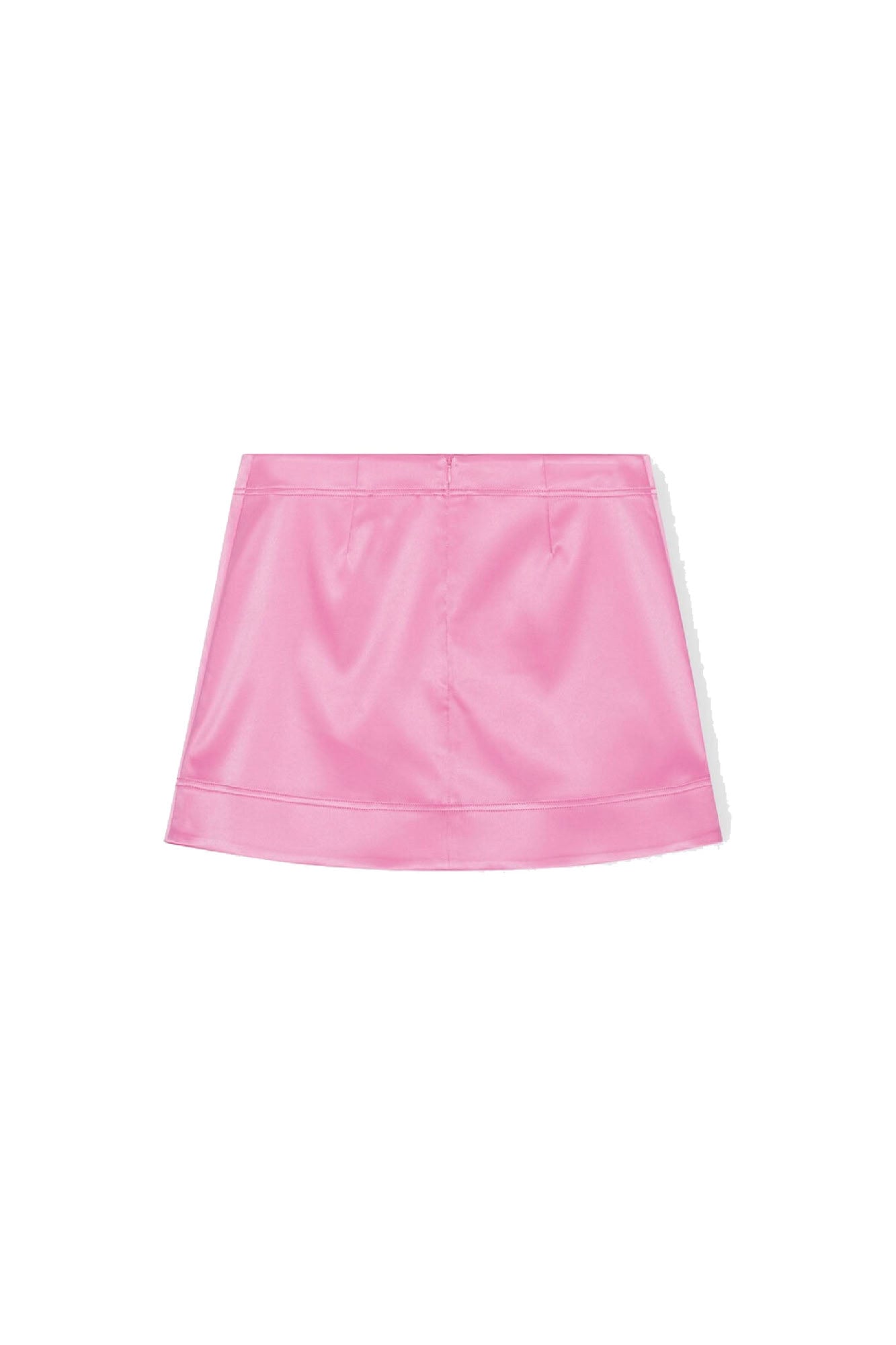 Jupe courte en satin - Wild Orchid