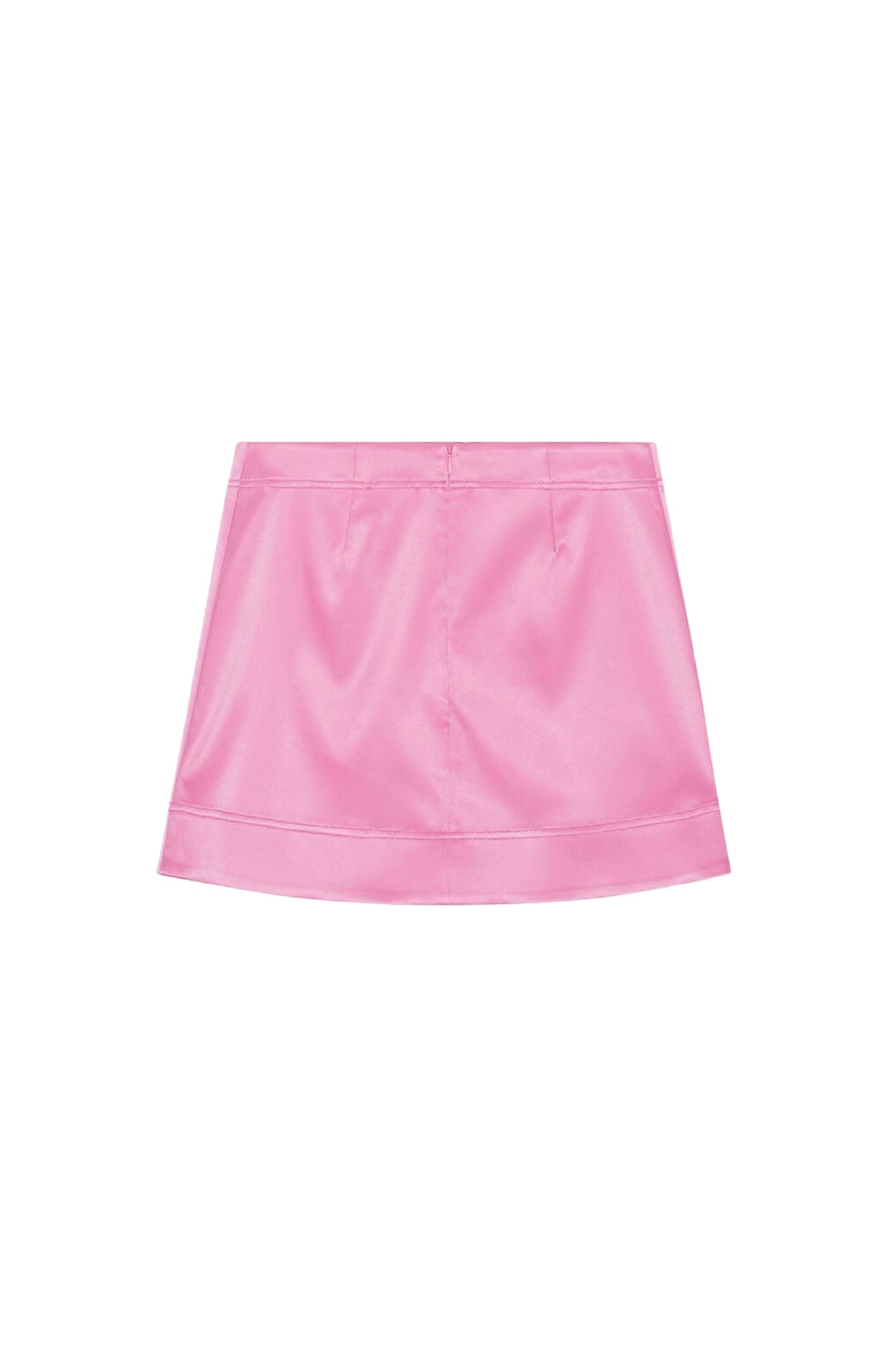 Short satin skirt - Wild Orchid