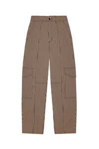 Pantalon cargo en coton - Irish Cream