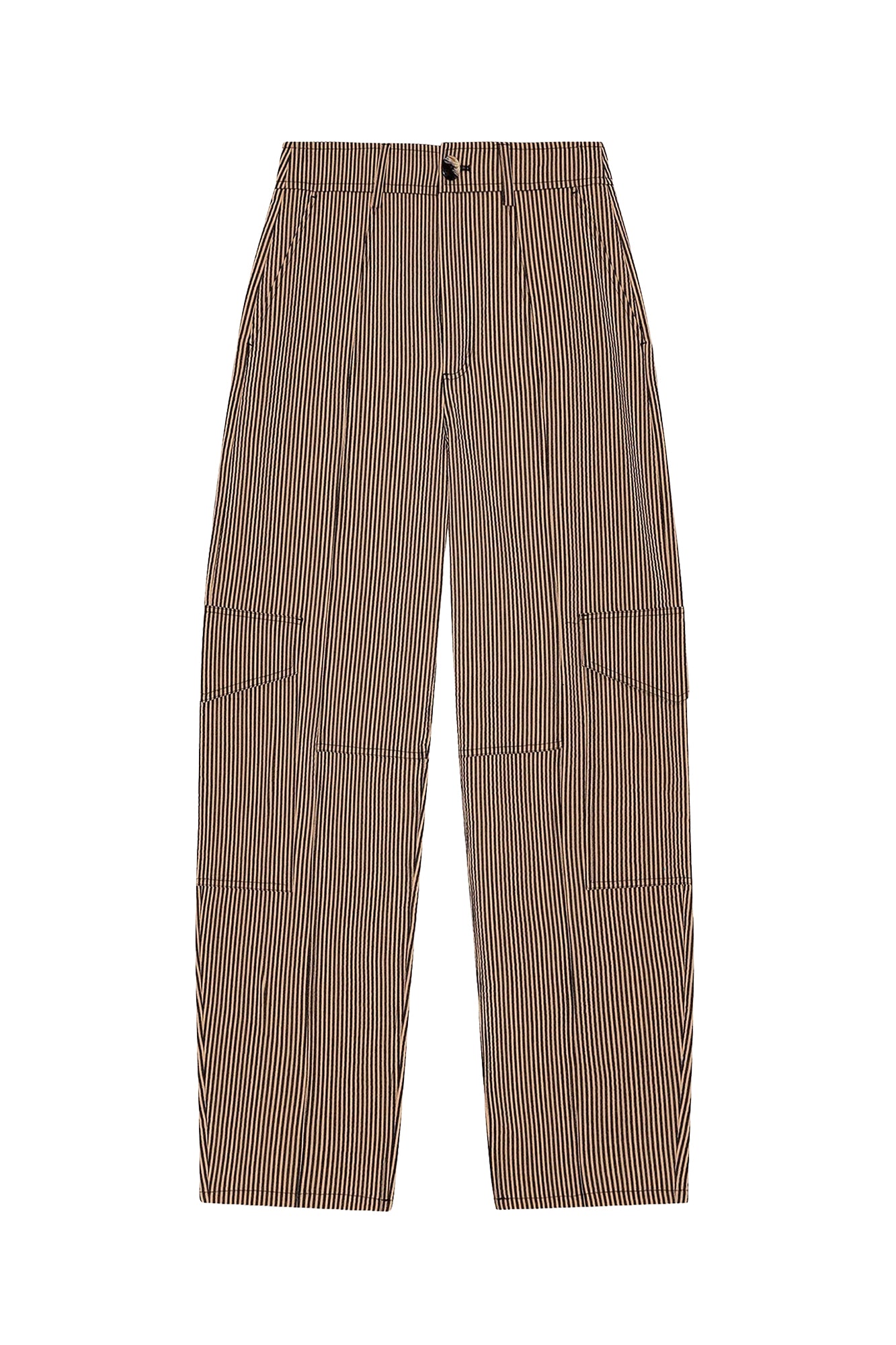 Pantalon cargo en coton - Irish Cream