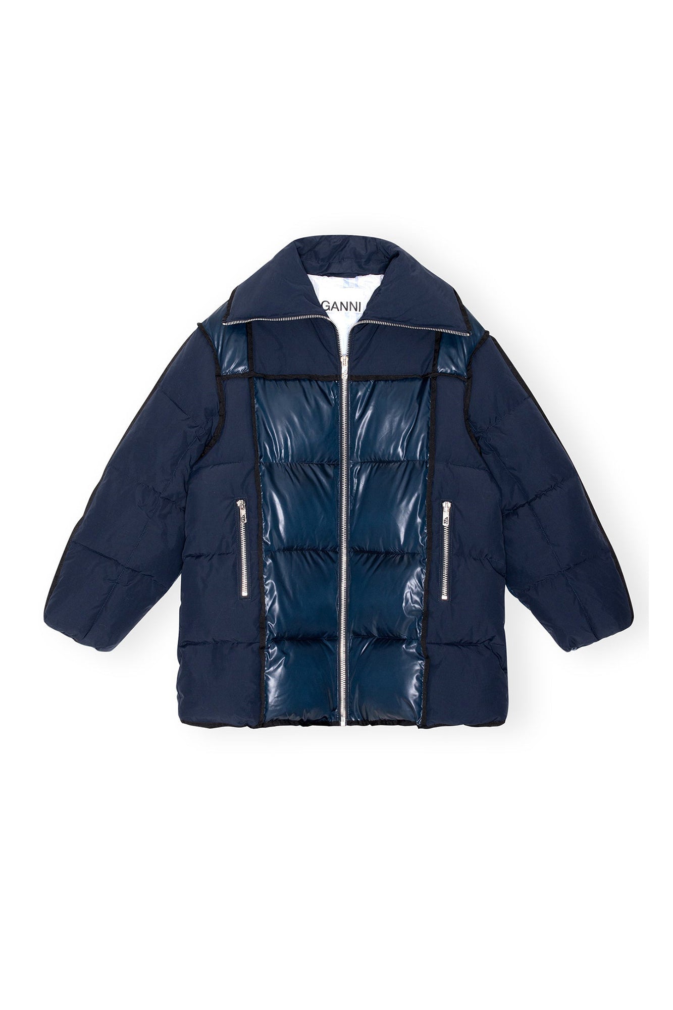 Veste mi longue matelassée - Sky Captain