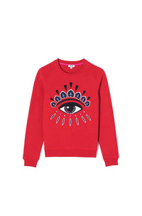 Sweatshirt Eye brodé - Red
