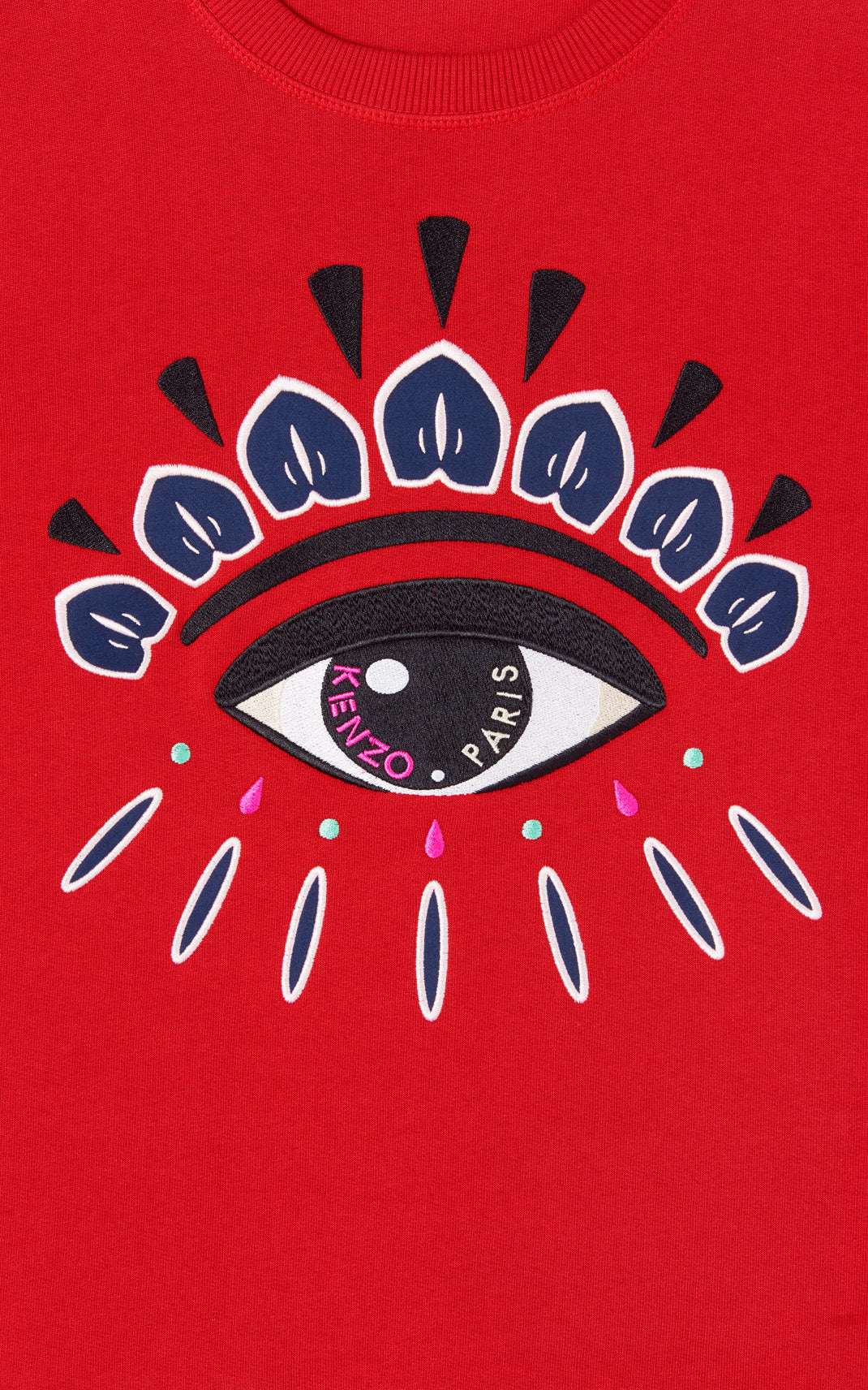 Sweatshirt Eye brodé - Red