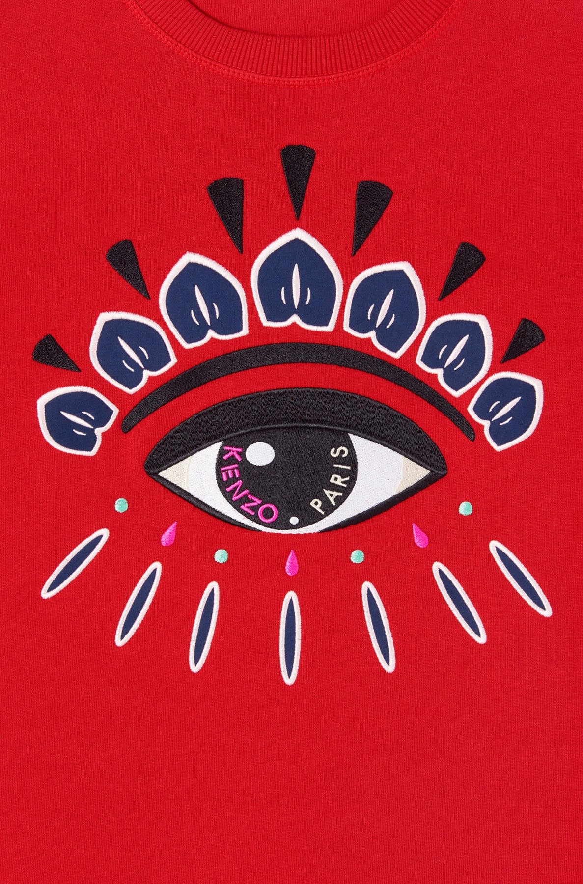 Sweatshirt Eye brodé - Red