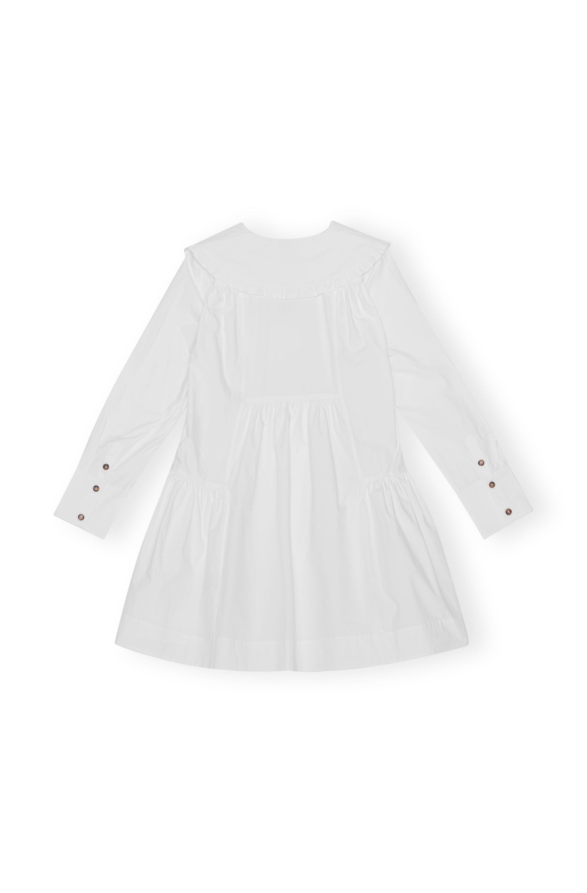 Robe courte en coton - Bright White