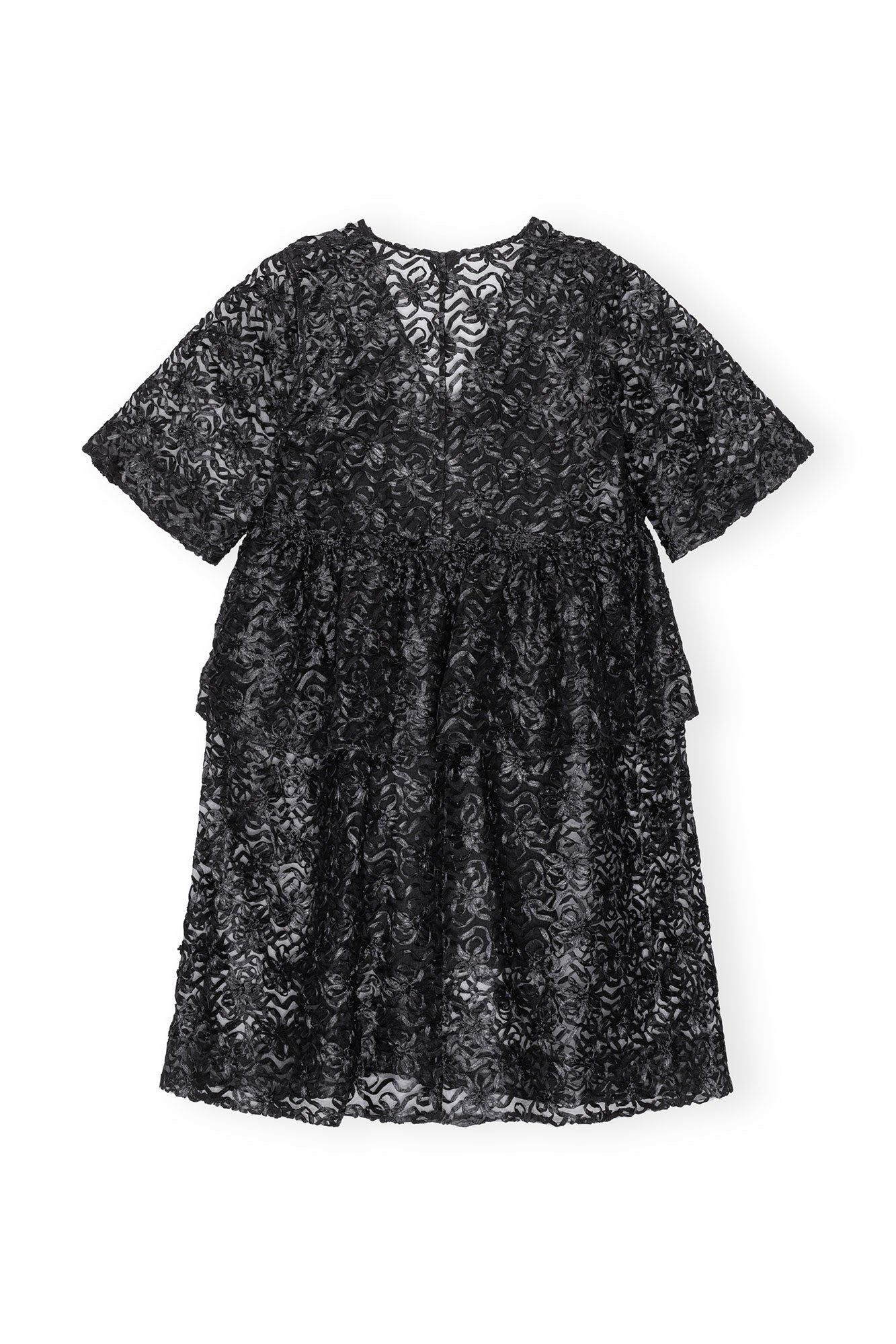 Robe courte  en tulle - Black