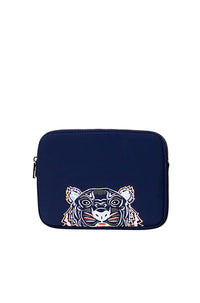 Pochette Tiger pour tablette - Navy Blue