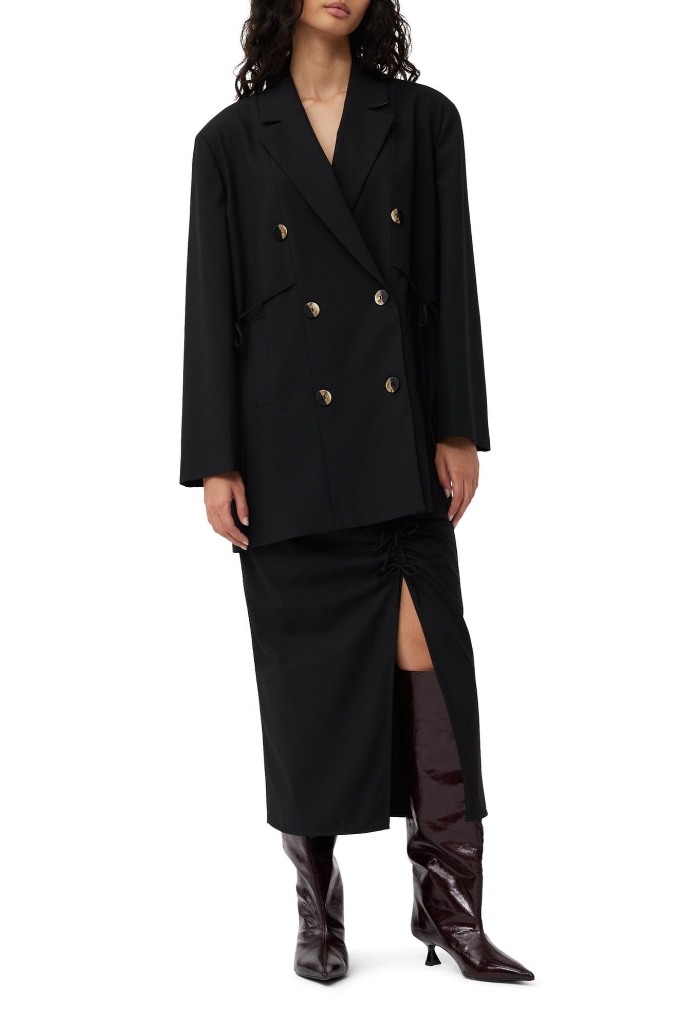 Oversized blazer - Black