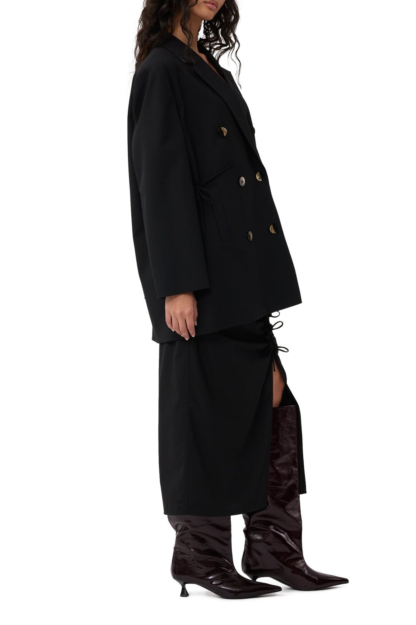 Oversized blazer - Black