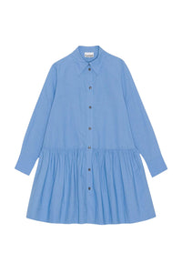 Short shirt dress - Silver Lake Blue