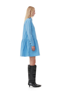 Robe chemise courte - Silver Lake Blue