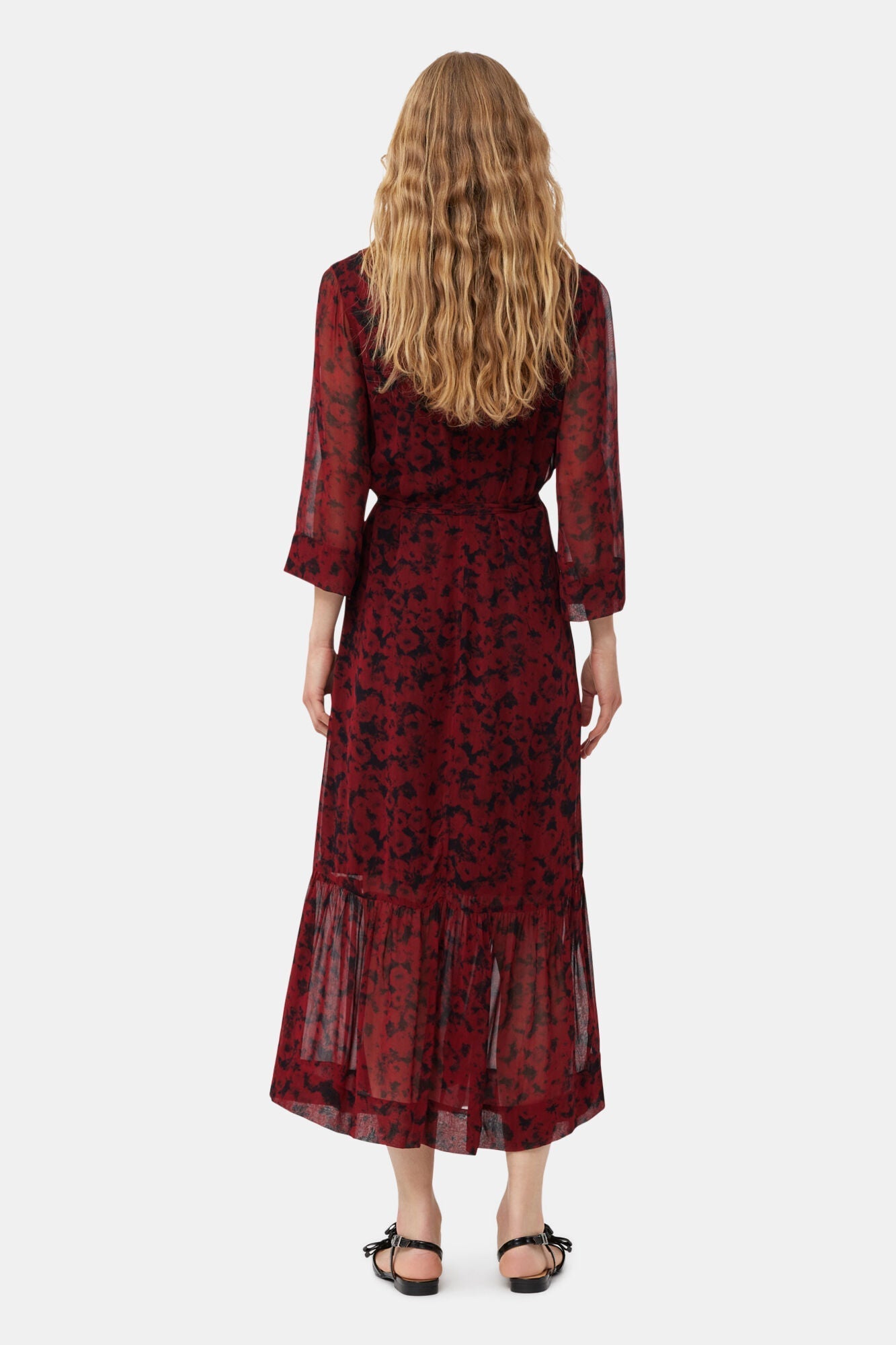 Robe midi ceinturée - Syrah