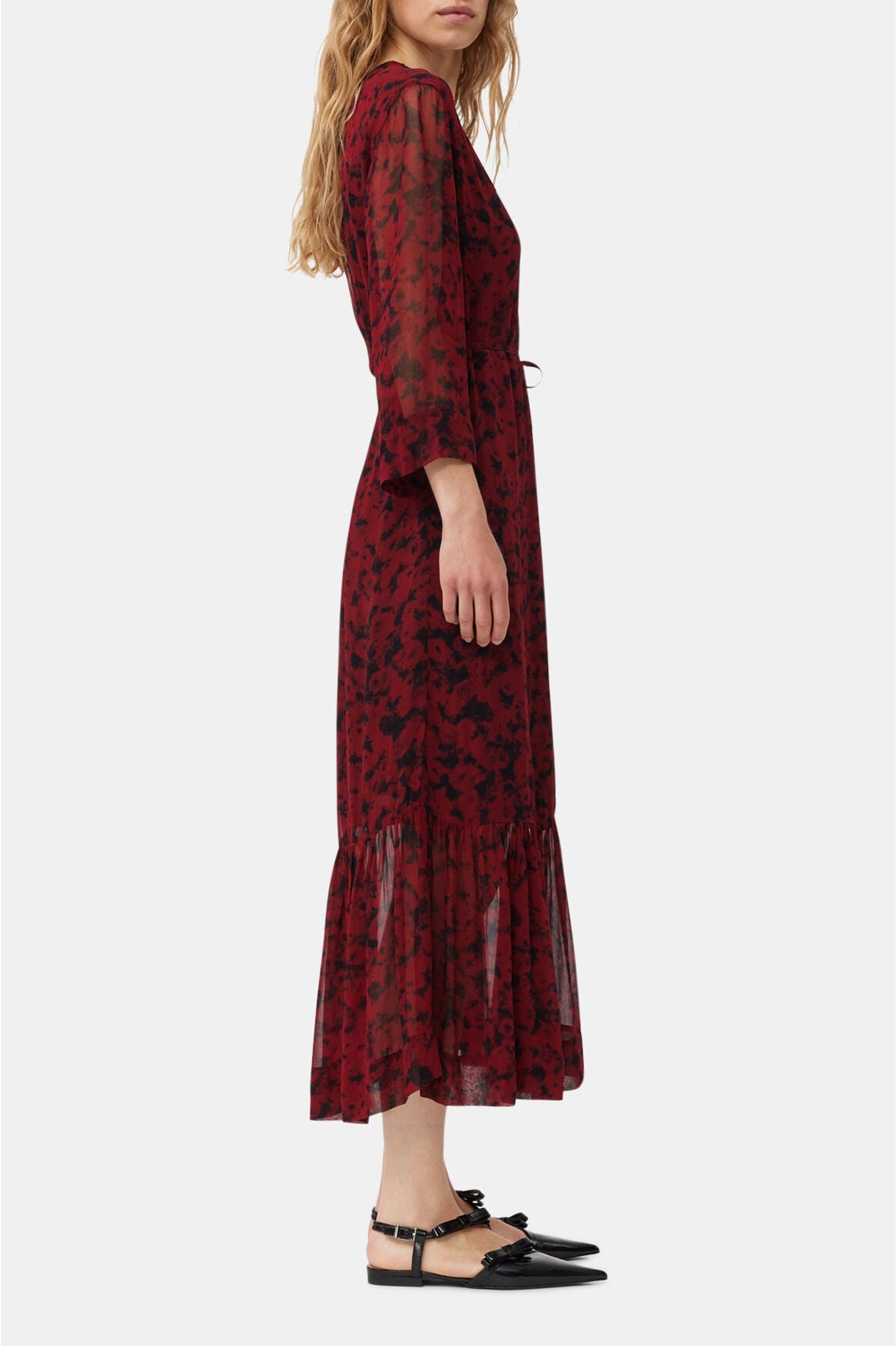 Robe midi ceinturée - Syrah