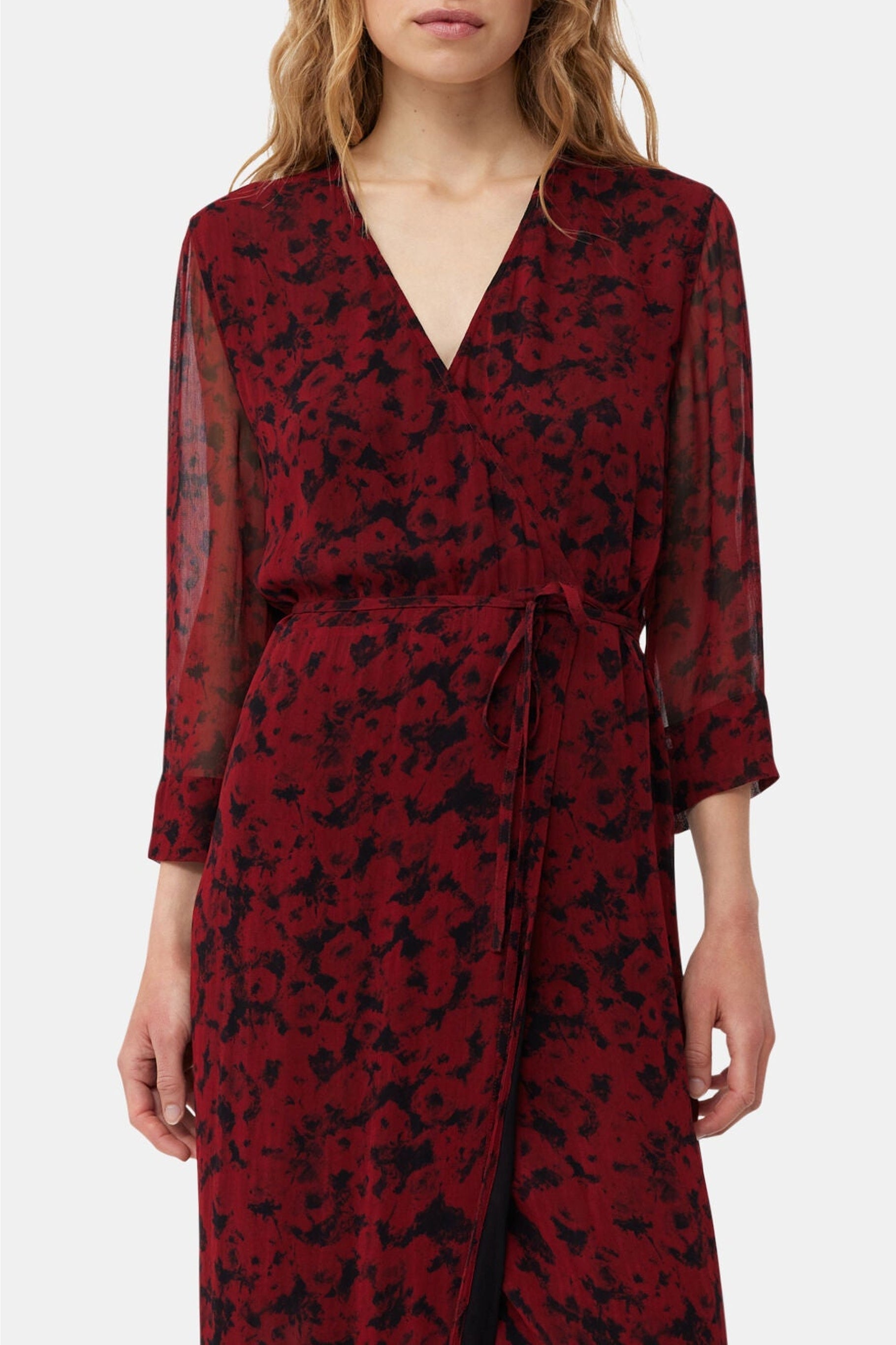 Robe midi ceinturée - Syrah