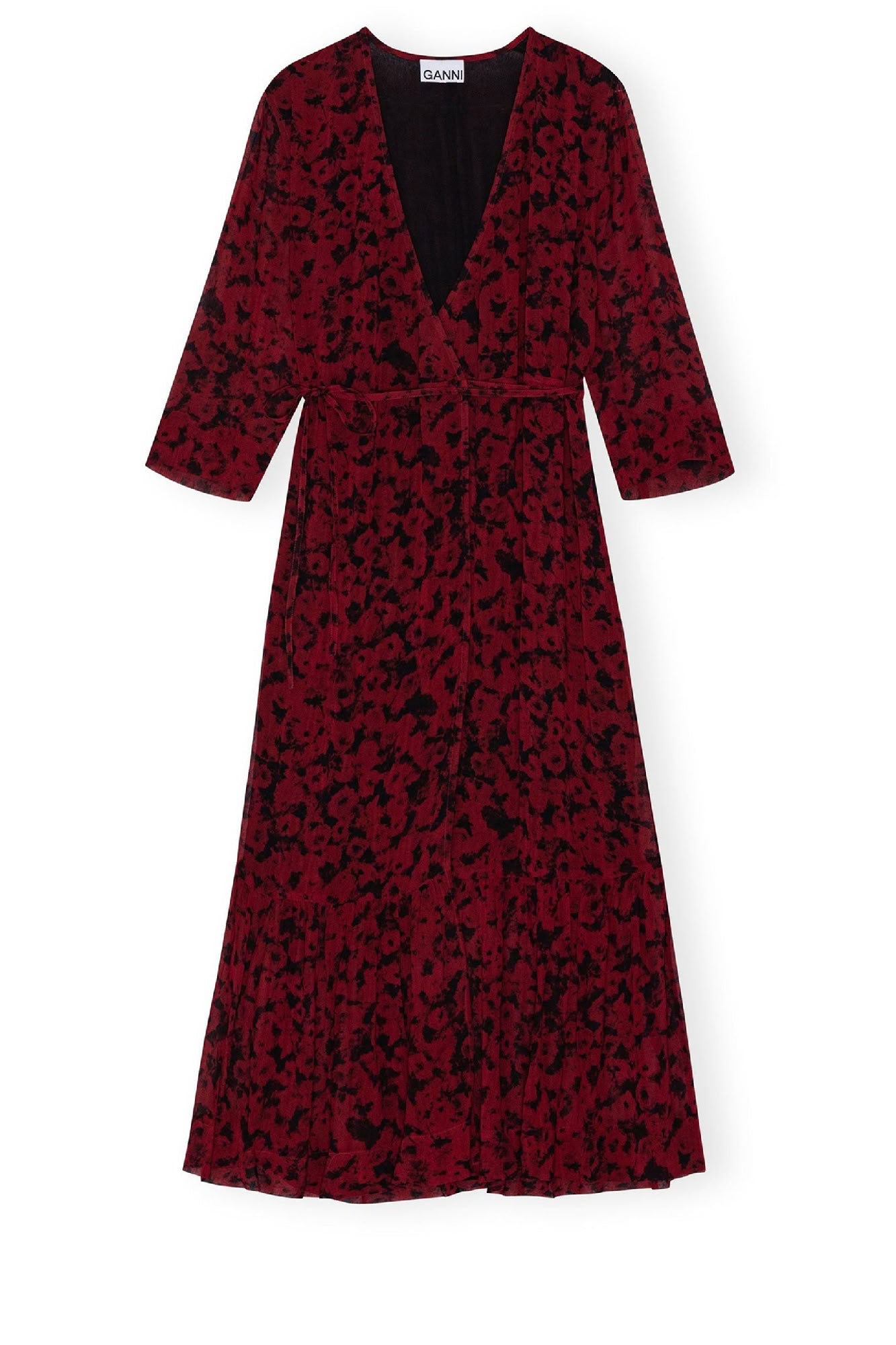 Robe midi ceinturée - Syrah
