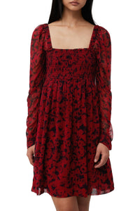 Short dress with square neck - Syrah