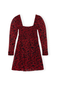 Short dress with square neck - Syrah