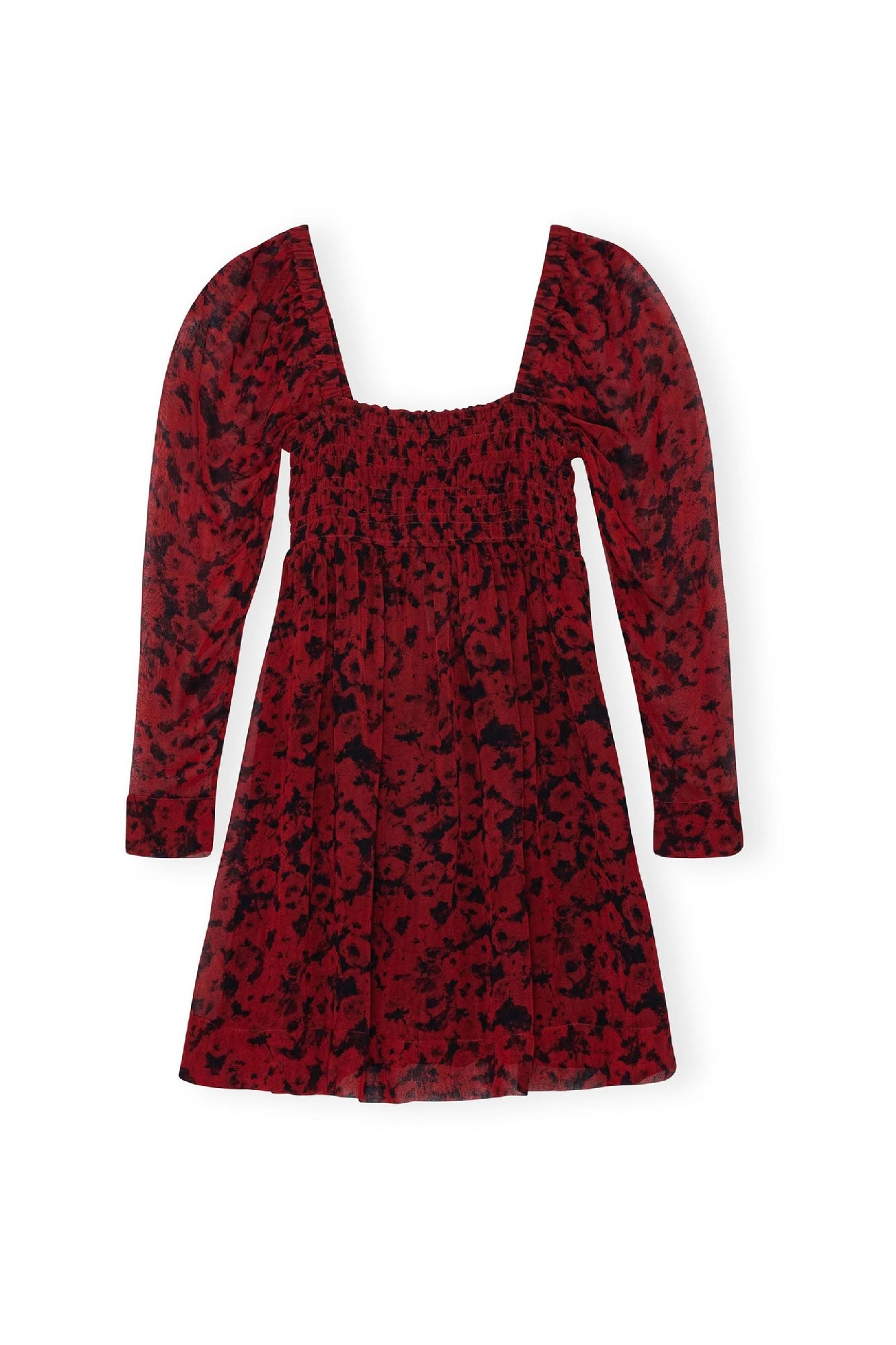 Short dress with square neck - Syrah
