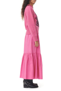 Jupe longue à volant - Cone Flower