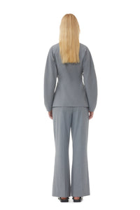 Pantalon drapé en tissu mélangé - Paloma Melange