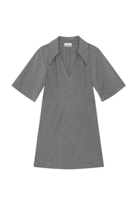 Robe courte drapée - Paloma Melange