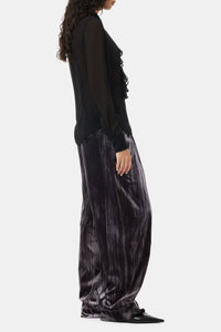 Ruffled shirt - Black